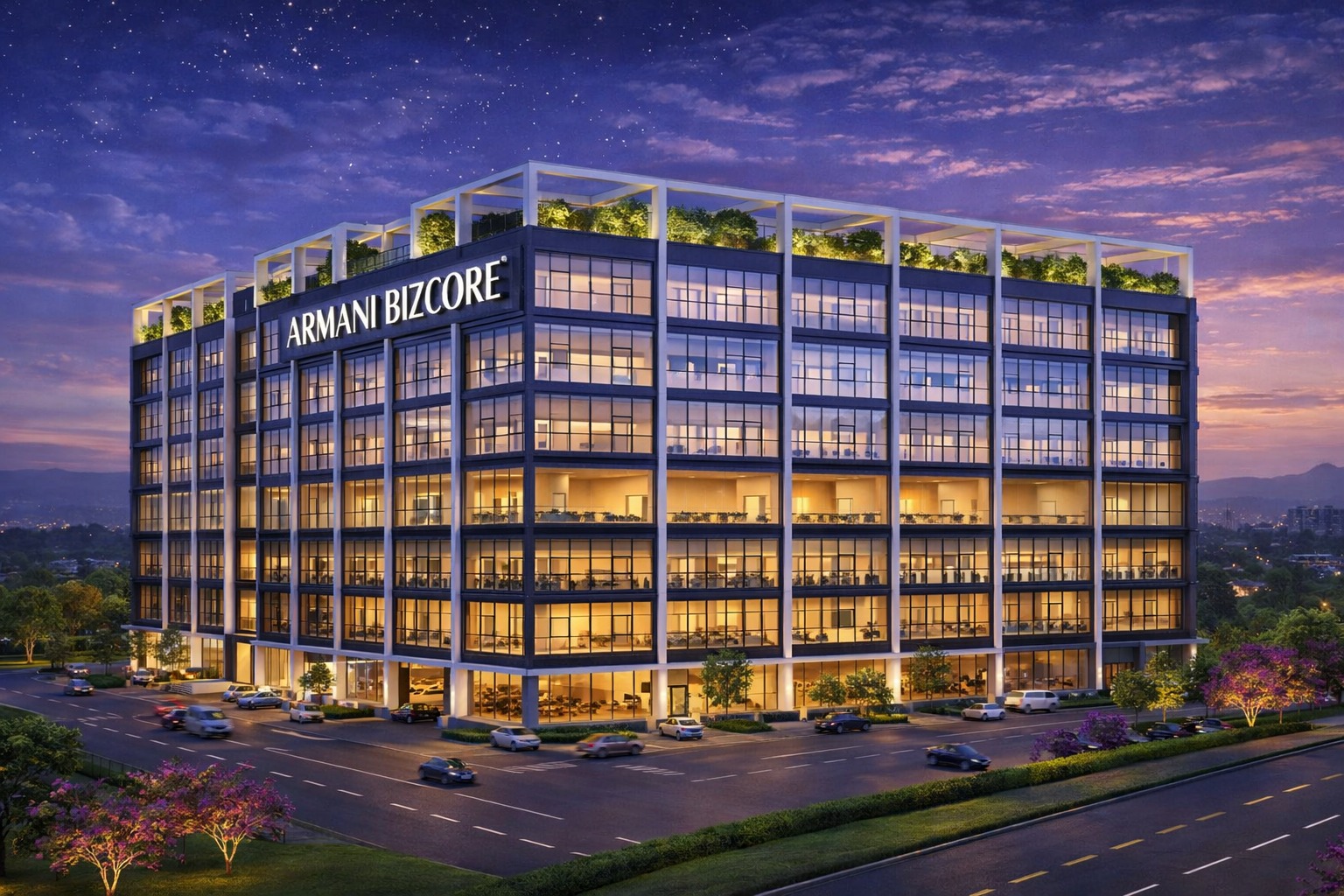 Armani Bizcore ramp-up factory and light industrial business park in Shah Alam, Selangor